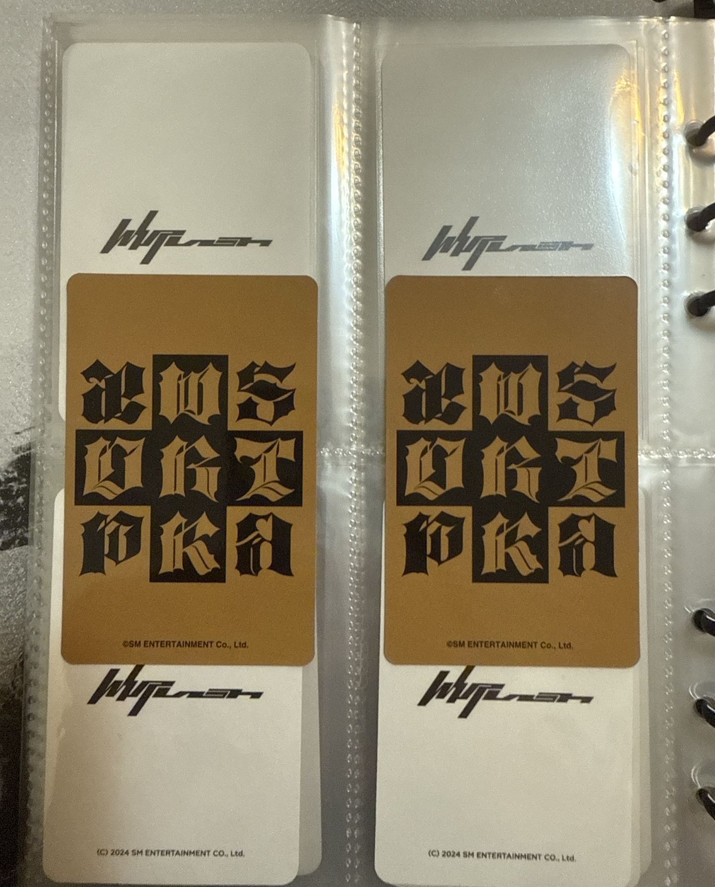 Dirty Work HMV 吉寧 特典卡 Ningning Giselle 