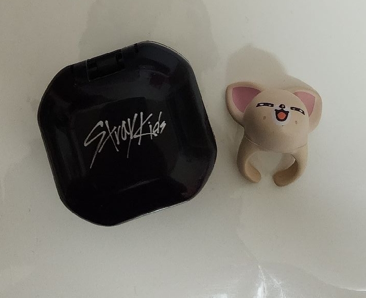 Stray Kids 梁精寅 福西尼 萬代 戒指 扭蛋