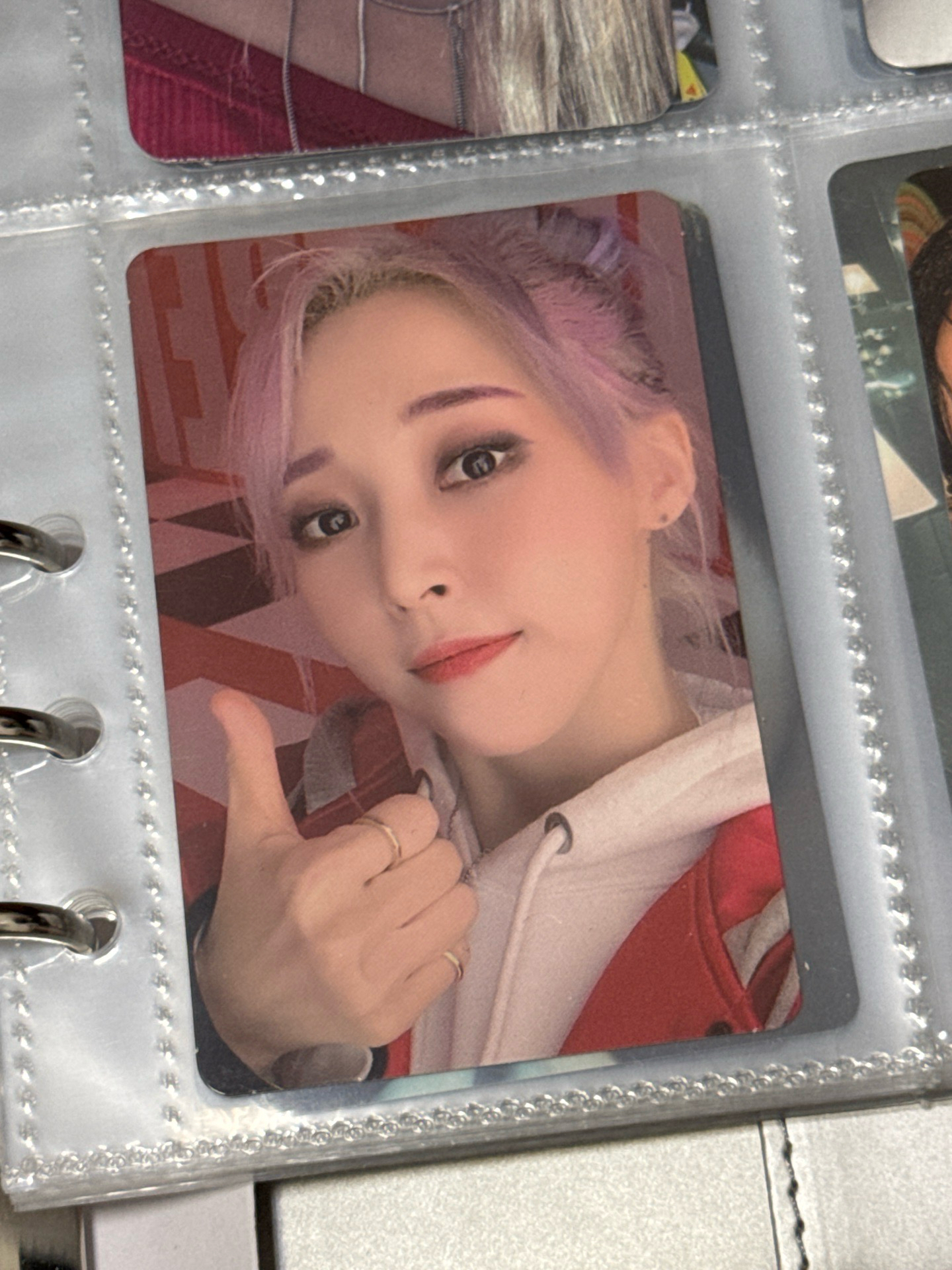 moonbyul文星伊reality in BLACK 專輯卡 