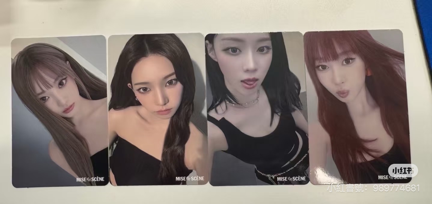 aespa 魅尚萱代言卡（🈚️冬）