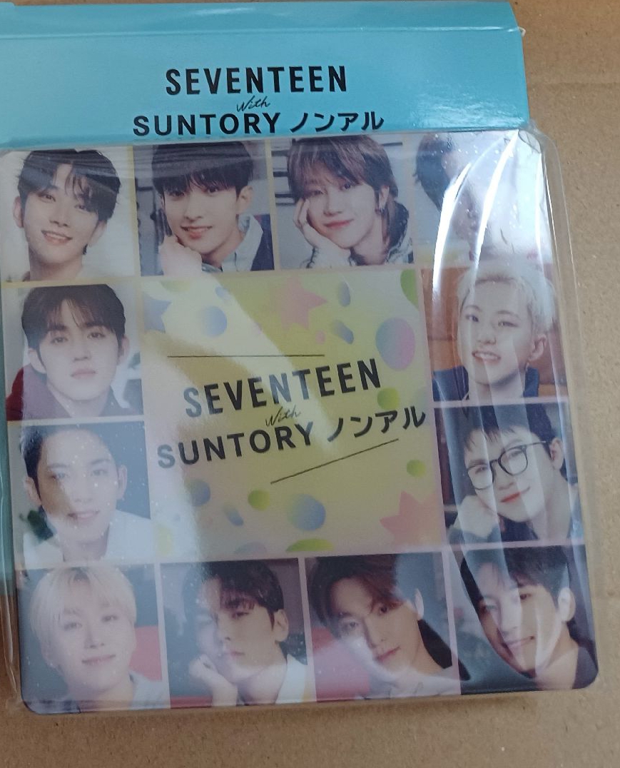 三得利代言杯墊