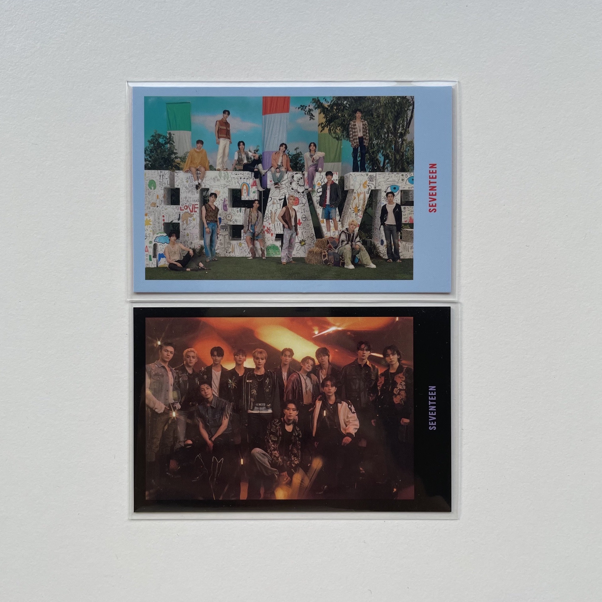 SEVENTEEN 迷十一鐵盒小卡團體卡