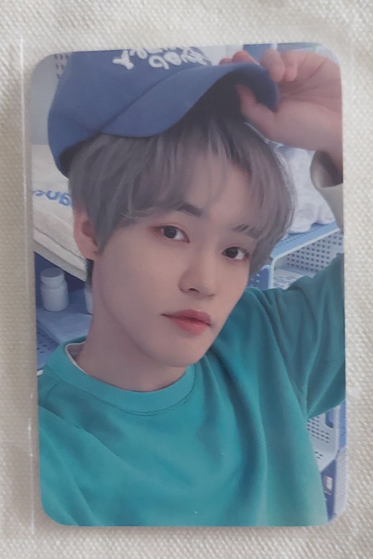 nct dream 辰樂 laundry shop 洗衣店 毛巾卡 帽子卡