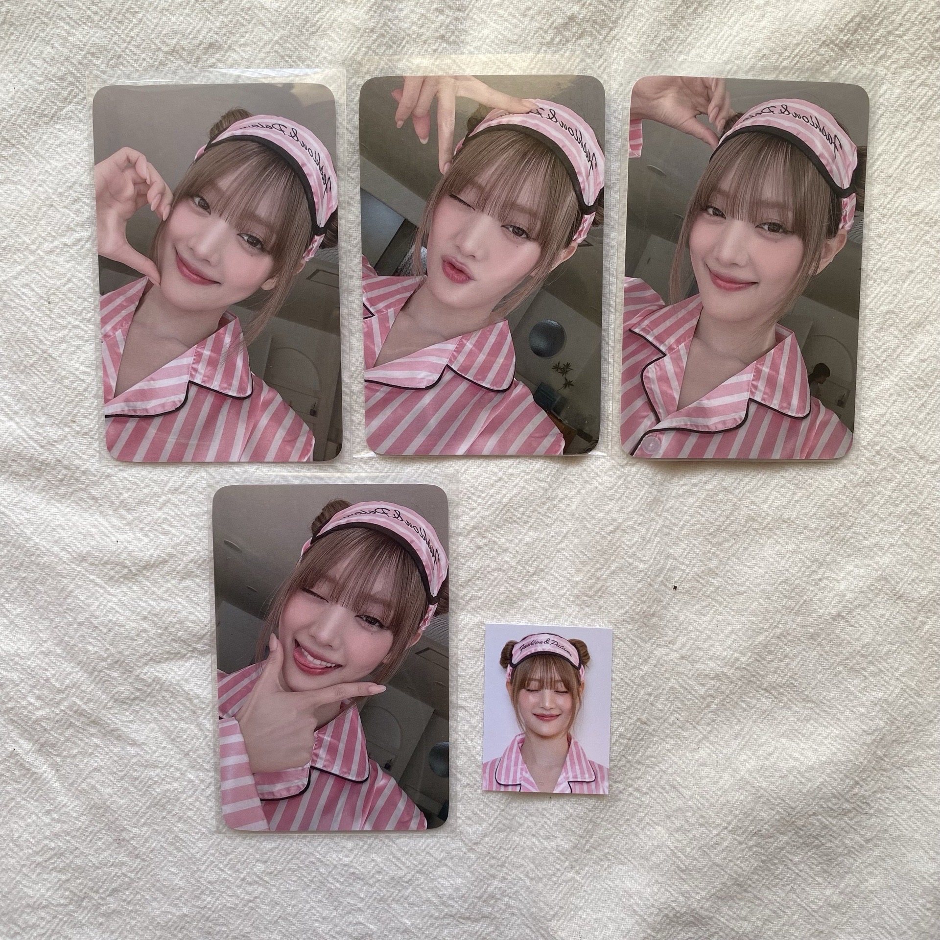 米妮睡衣代言卡 很好看，色調也很好