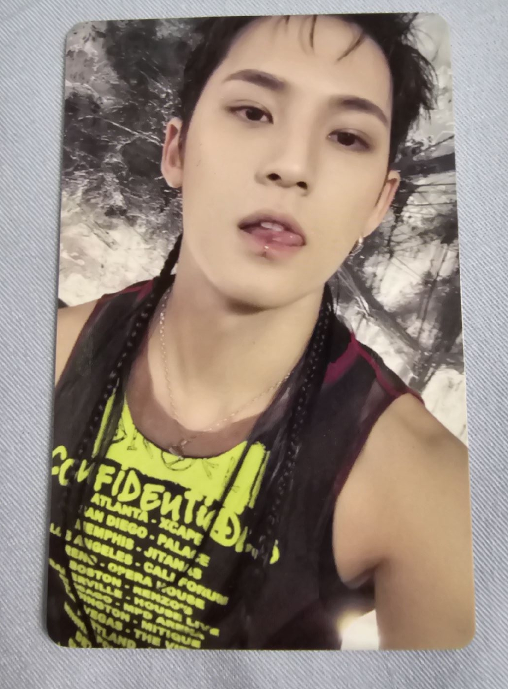 奎 一直娛特典卡中文卡背