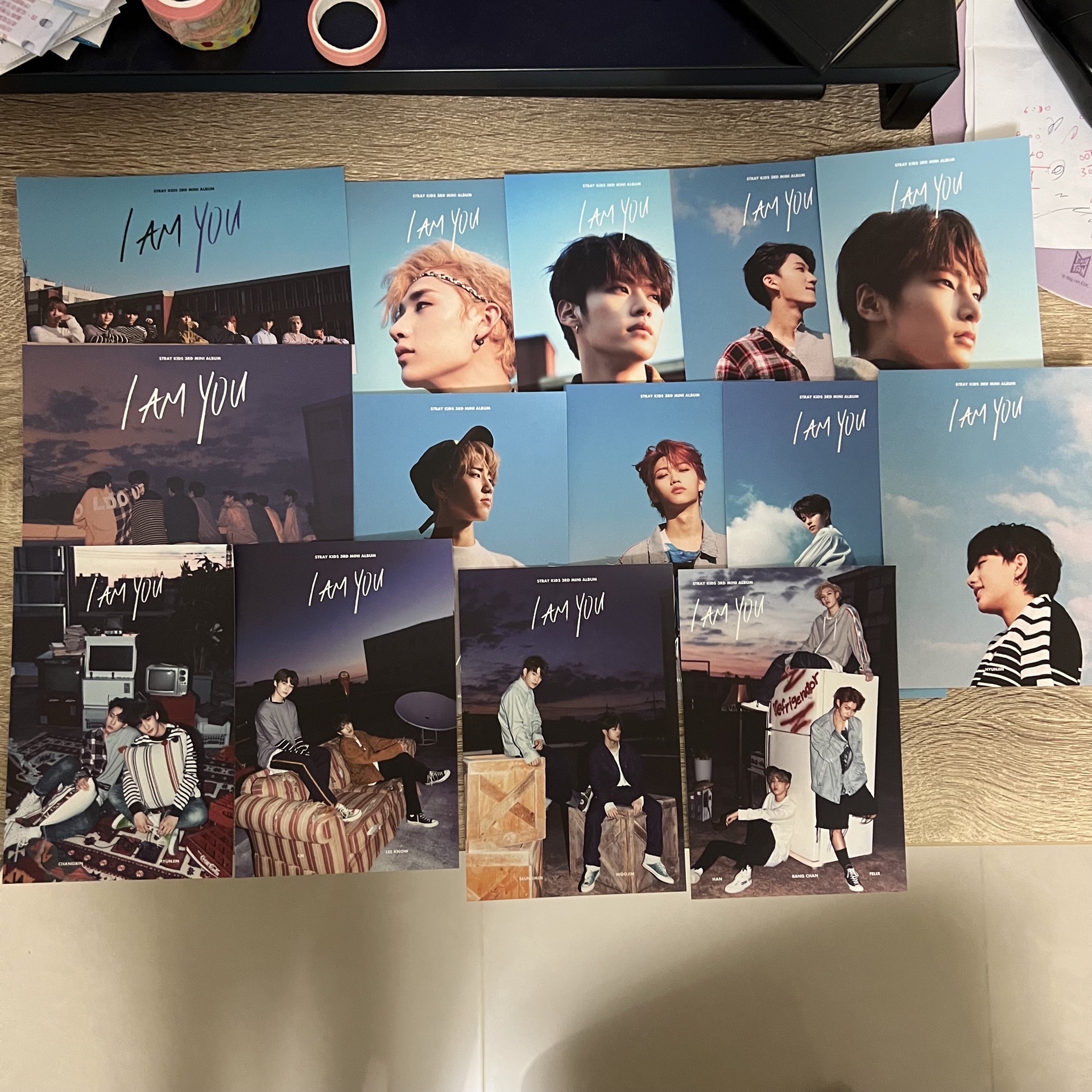 Stray kids I am you 預購禮 明信片 拆售