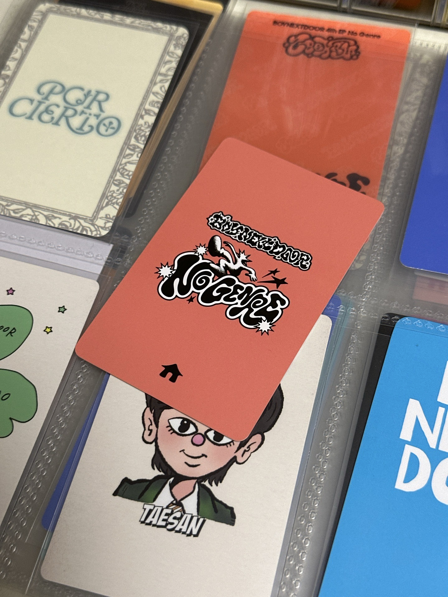 No Genre yzy 2.0 特典卡 2