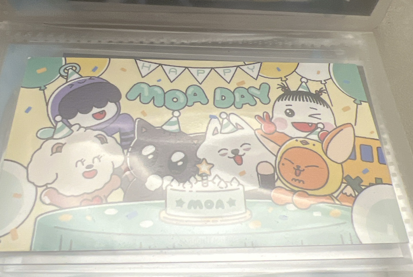moa day 生日卡