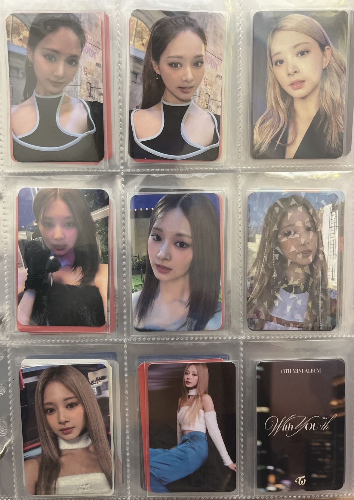 mini 12 READY TO BE 子瑜 特典卡