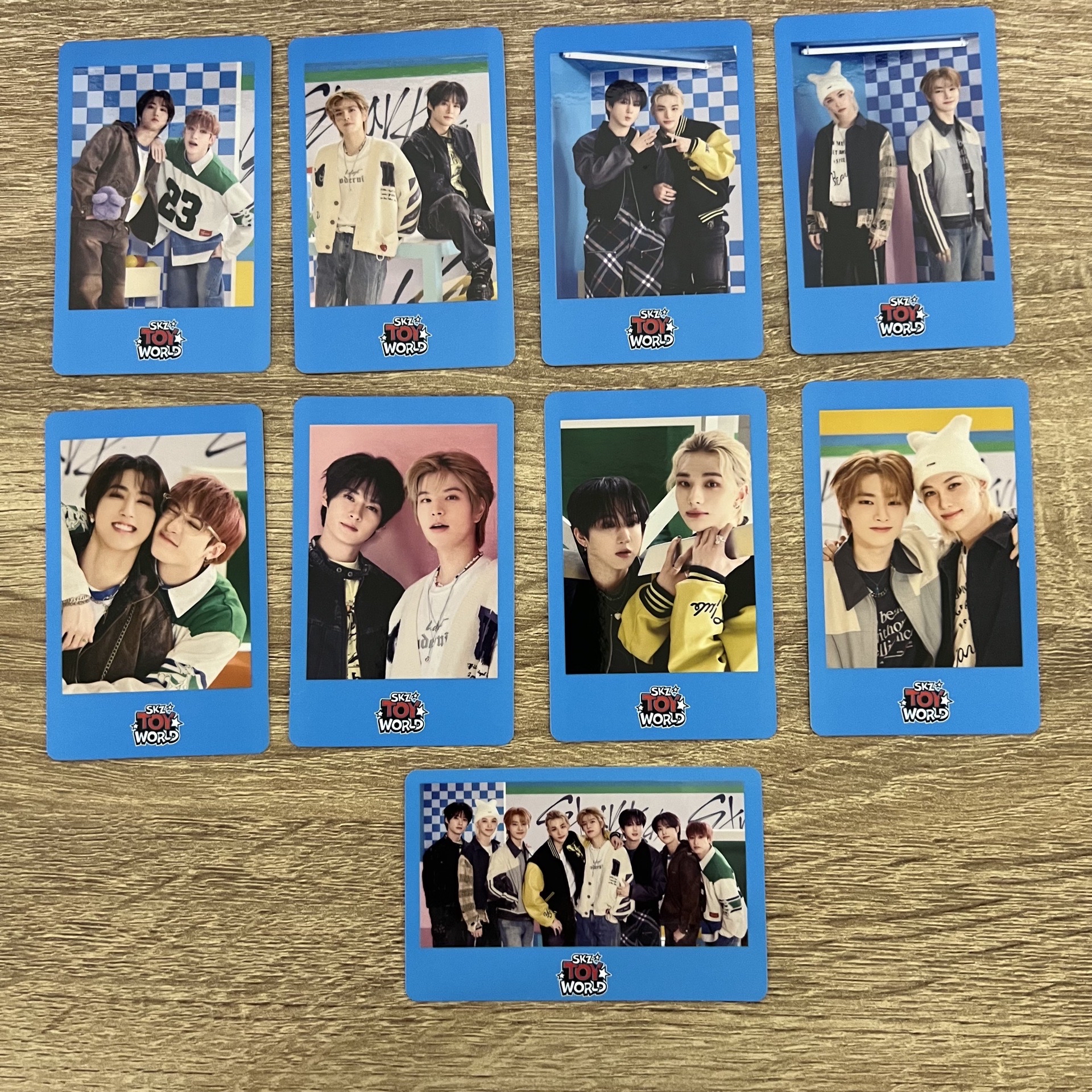 Stray kids 日本 toy world 周邊 雙人卡 小卡