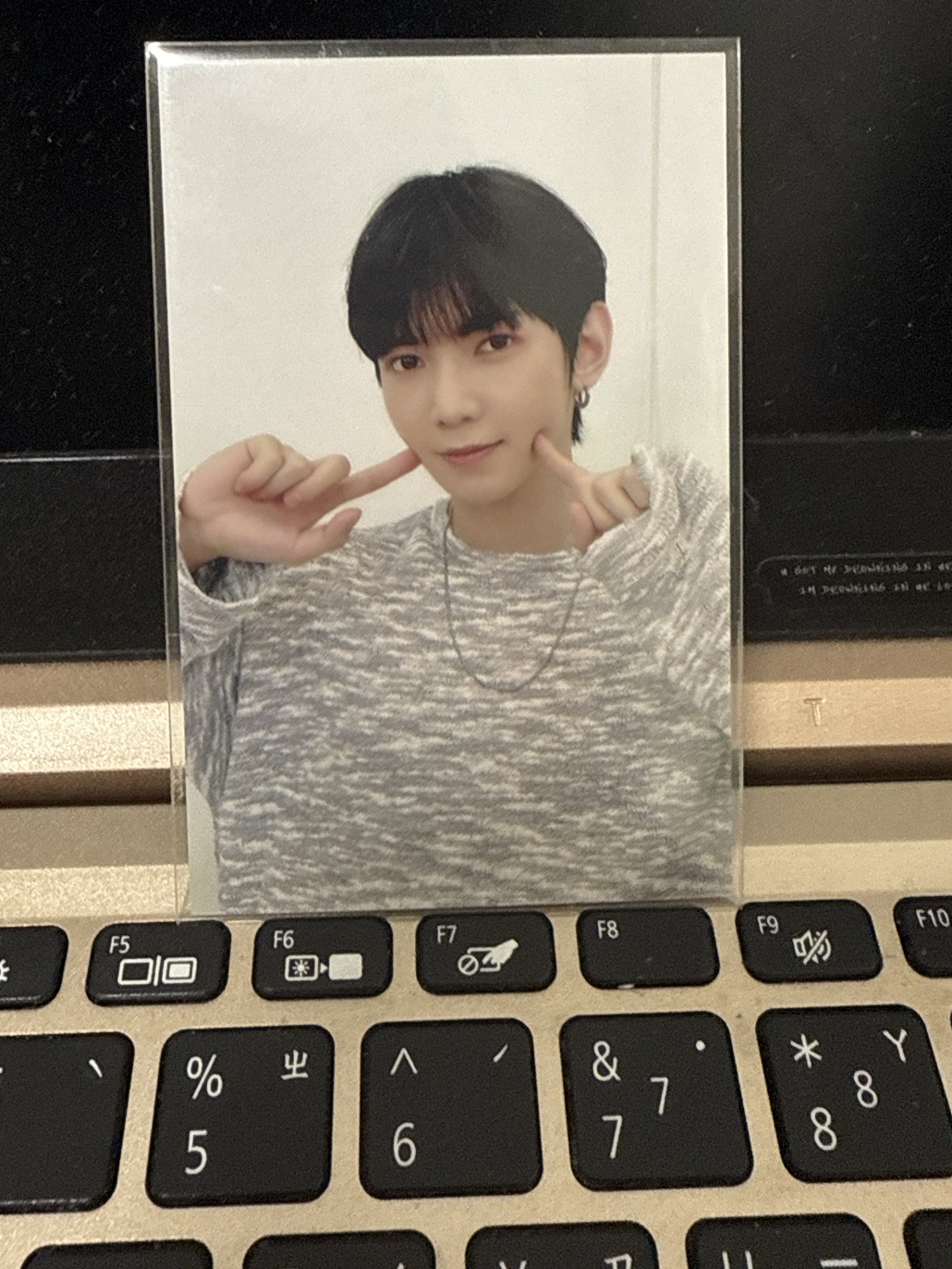 ATEEZ 姜呂尚 戳臉 特典卡 小卡