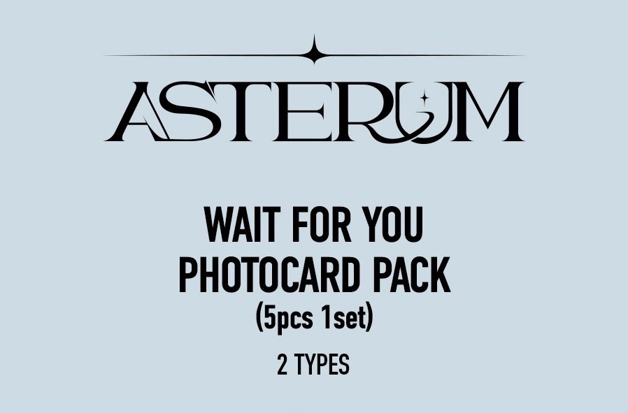KCON 기념 PLAVE (플레이브) 기다릴게 BLACK Ver. 'WAIT FOR YOU PHOTOCARD PACK (2TYPES)'