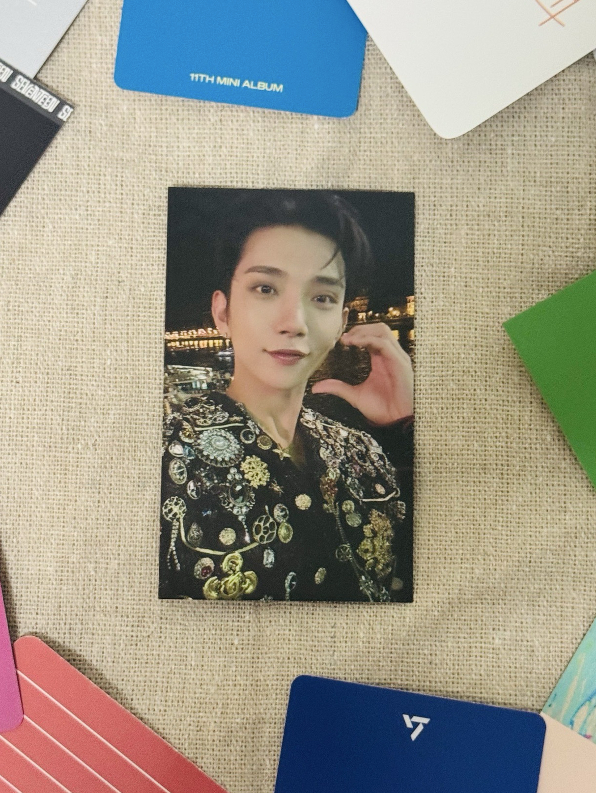 SEVENTEEN 知秀 JOSHUA MINI11 環球 愛知場限卡 不需帶卡