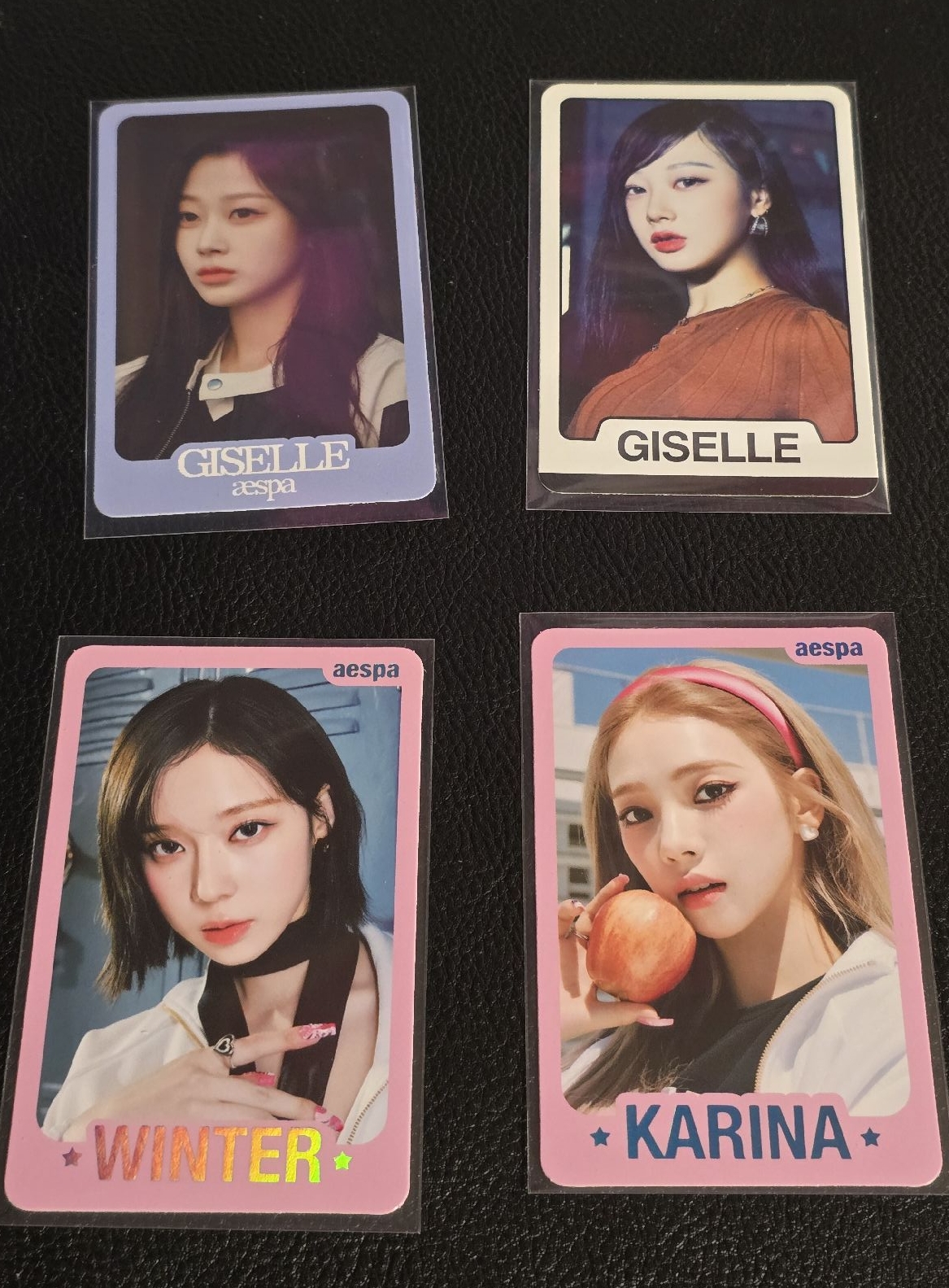 aespa 一些早期卡 整圖出