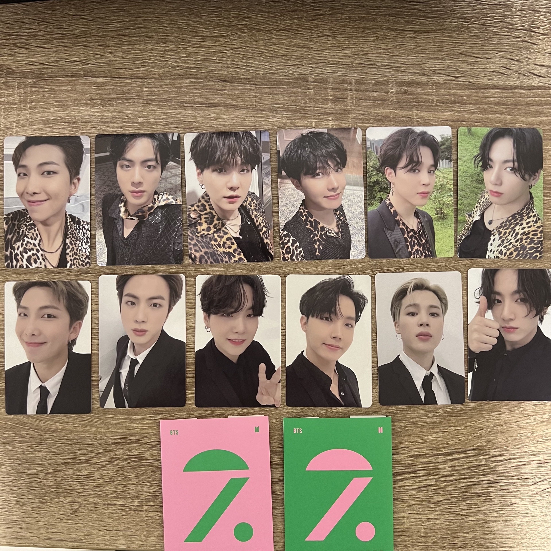 BTS 防彈少年團 memories 2020 回憶錄 DC 固配 小卡