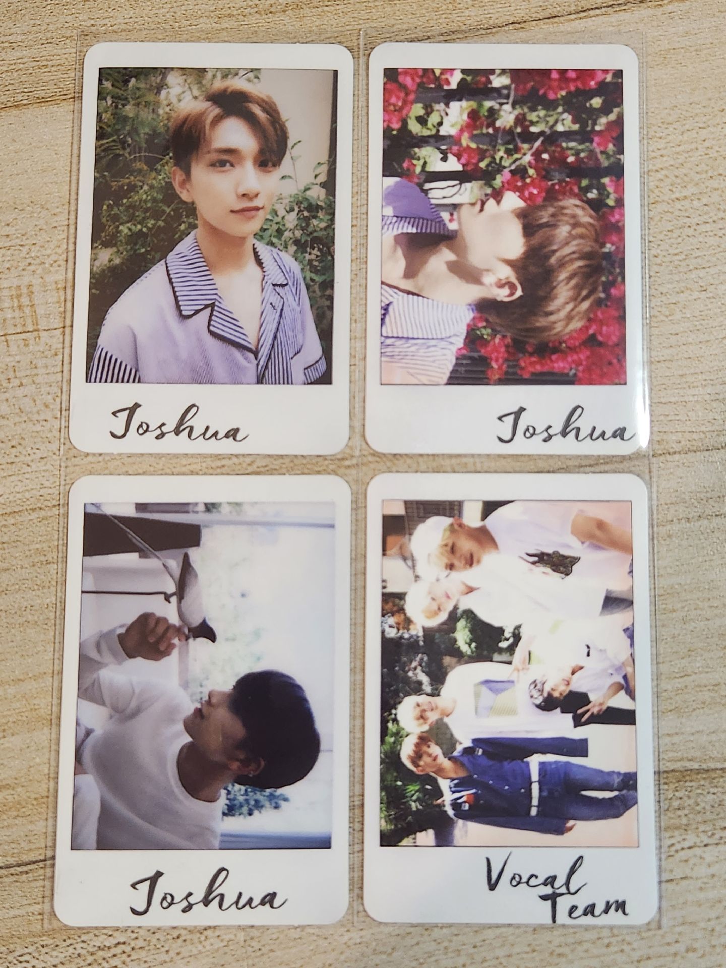 Joshua 洪知秀 迷四 Al1 專卡一套