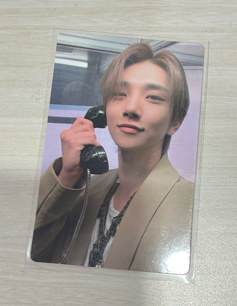 洪知秀 Joshua 正四專輯卡 face the sun