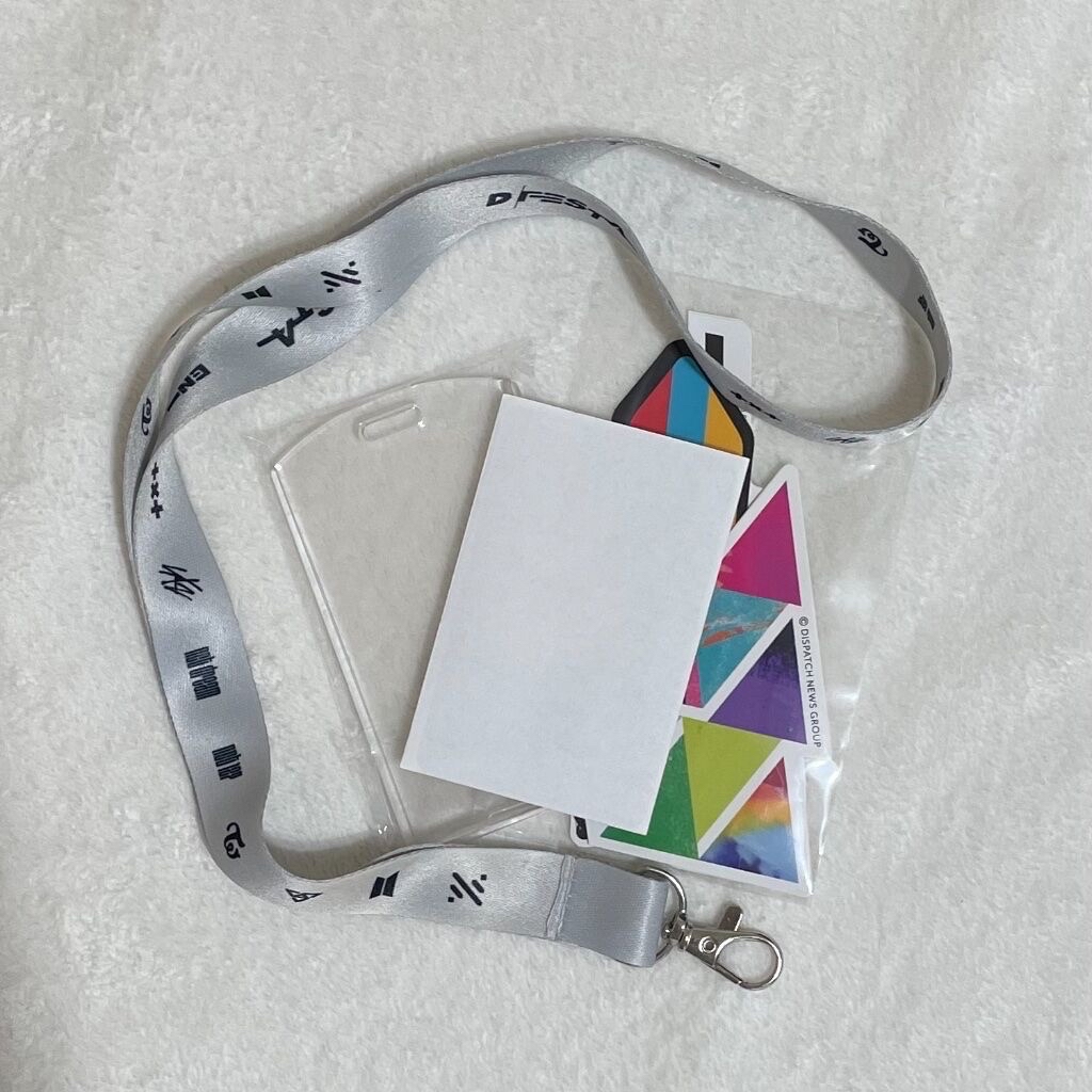 Jimin D社展覽入場卡