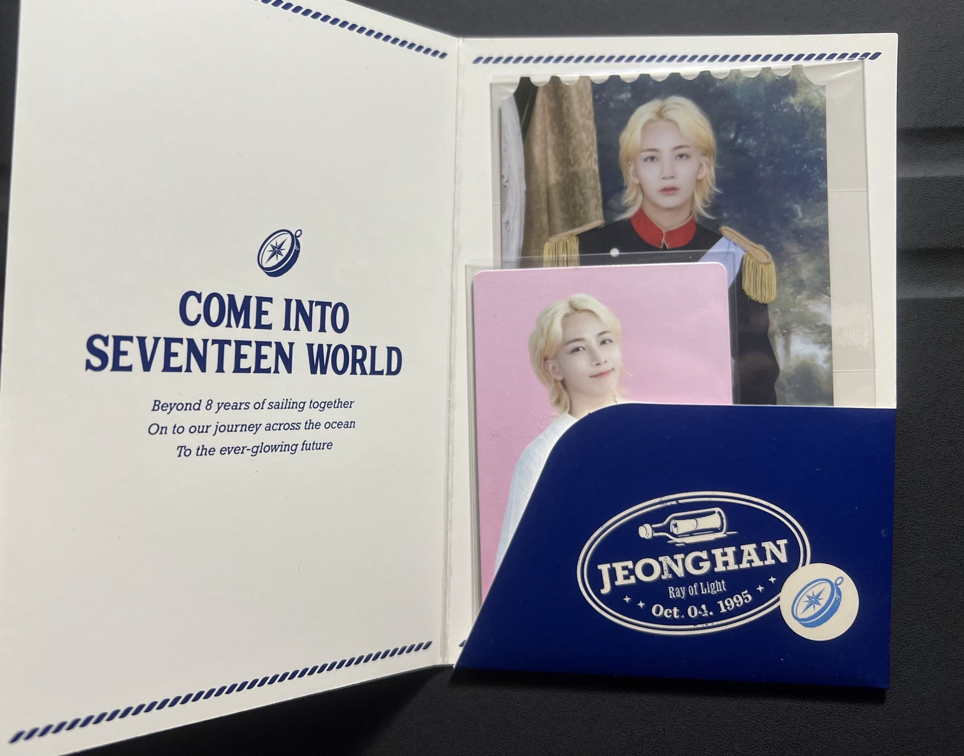 SEVENTEEN 尹淨漢 2023Cafe 護照票卡套組