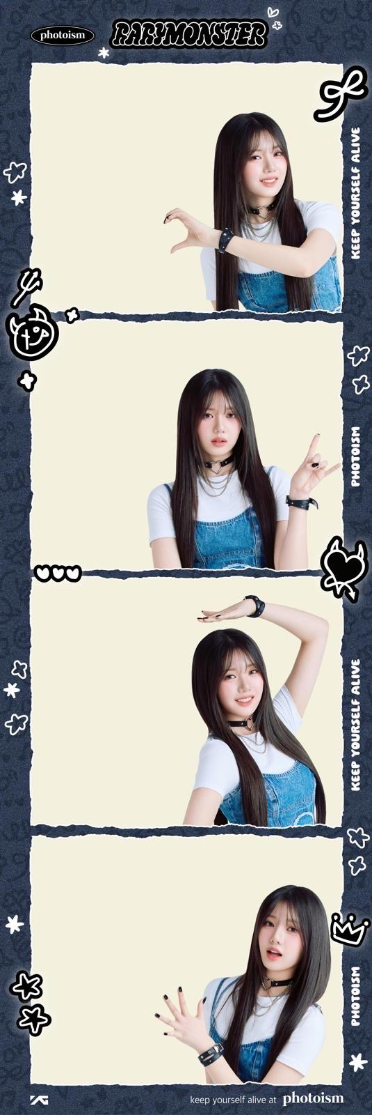 BABYMONSTER 日本限定人生四格 RORA 李茶仁