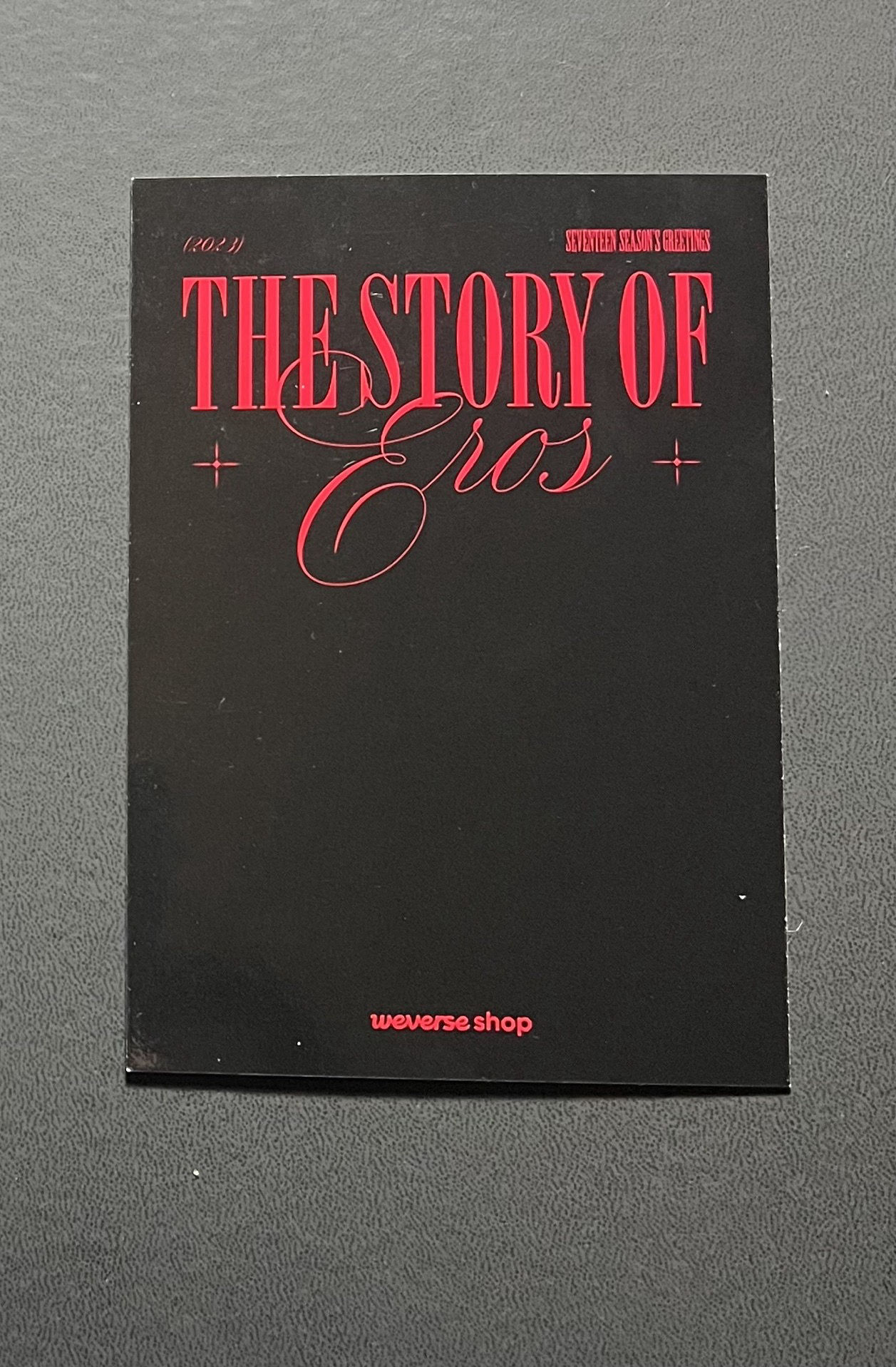 SEVENTEEN 李碩珉 DK 23年曆特典卡