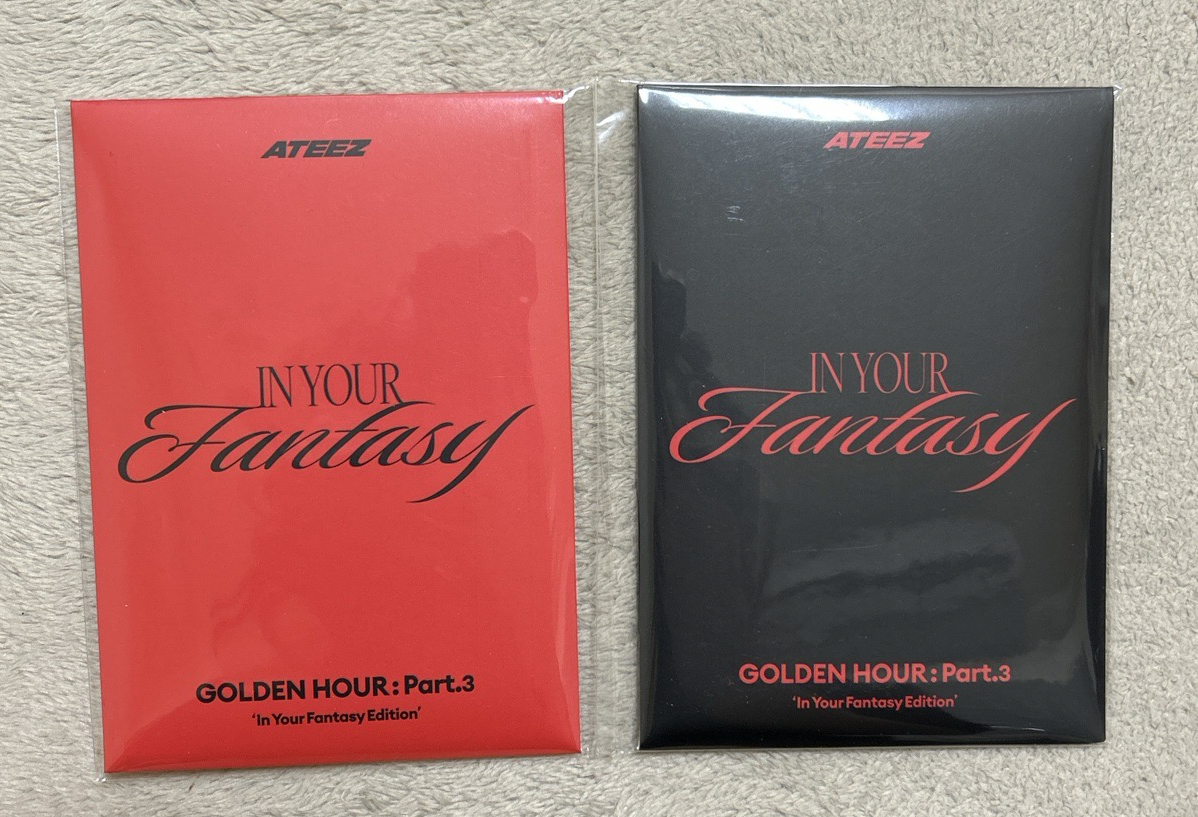 IYF 小POCA 未拆專 (紅黑各一）