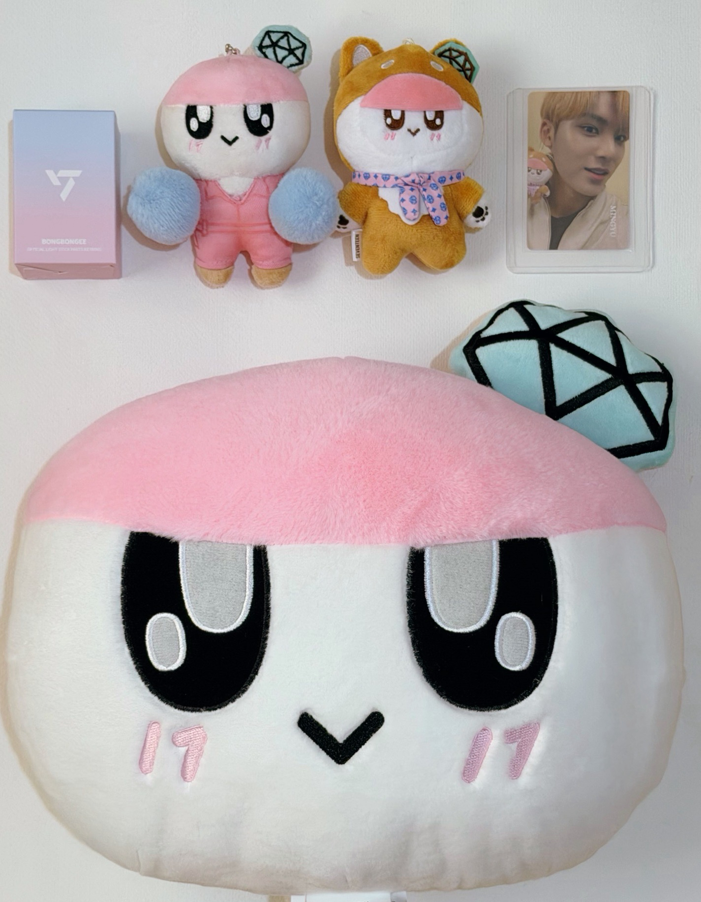[ 蹦蹦SET ] 抱枕 柴犬 啦啦隊 手燈吊飾 / HMV聖誕特典卡 #BONGBONGEE