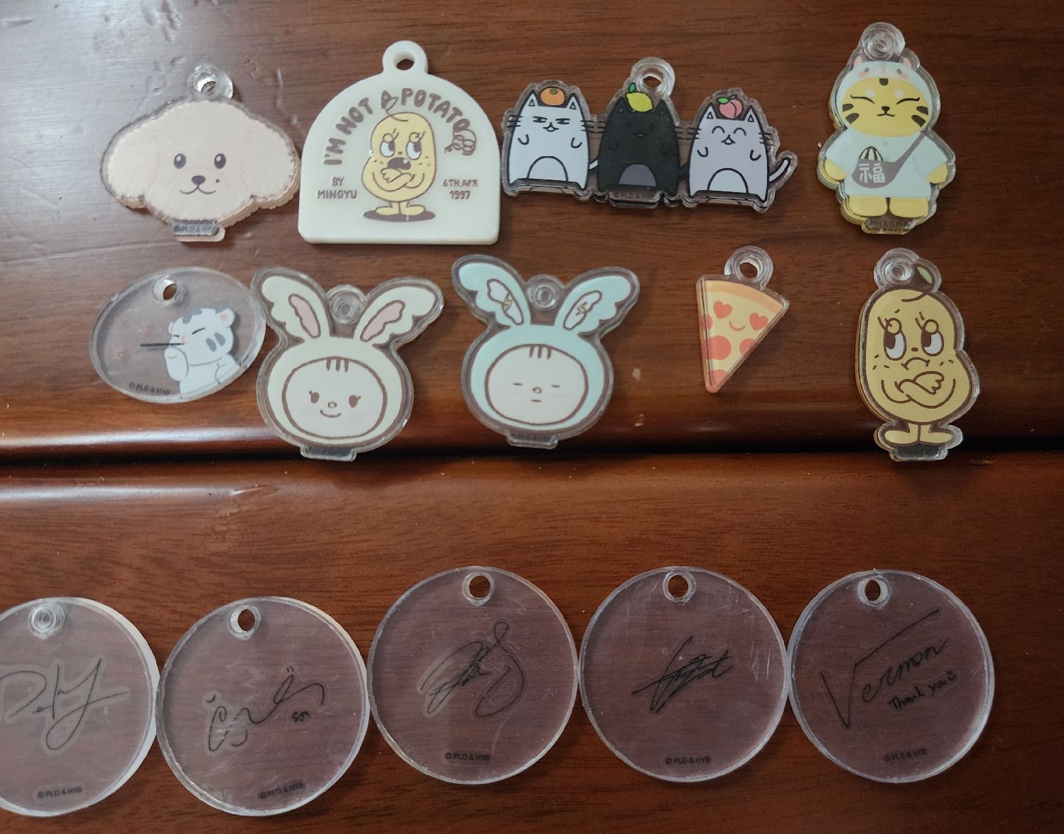 SVT 自製週邊 壓克力配件