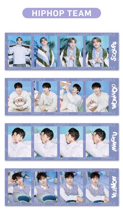 SEVENTEEN 2024 HOME HIP POP TEAM泡隊人生四格 崔勝哲 全圓佑 金珉奎 崔瀚率