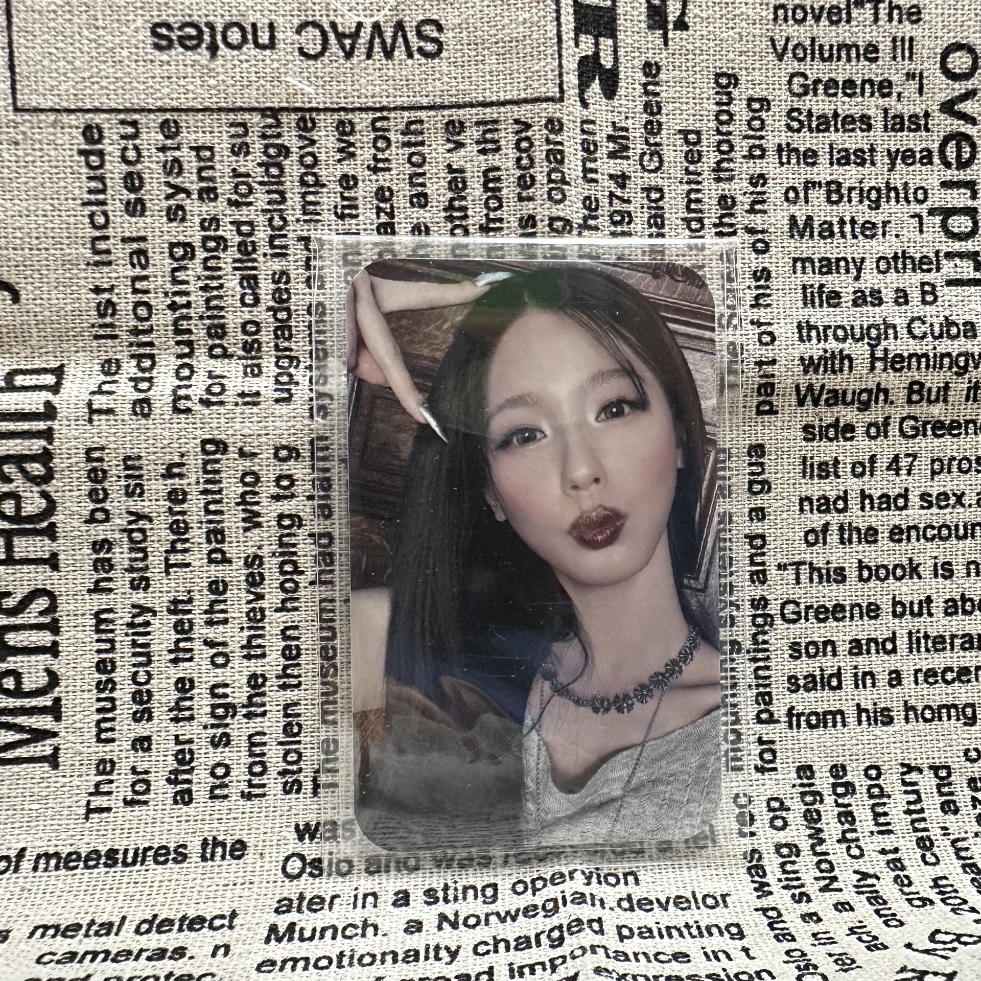 i-dle 薇娟 迷八台北簽售線下入場卡