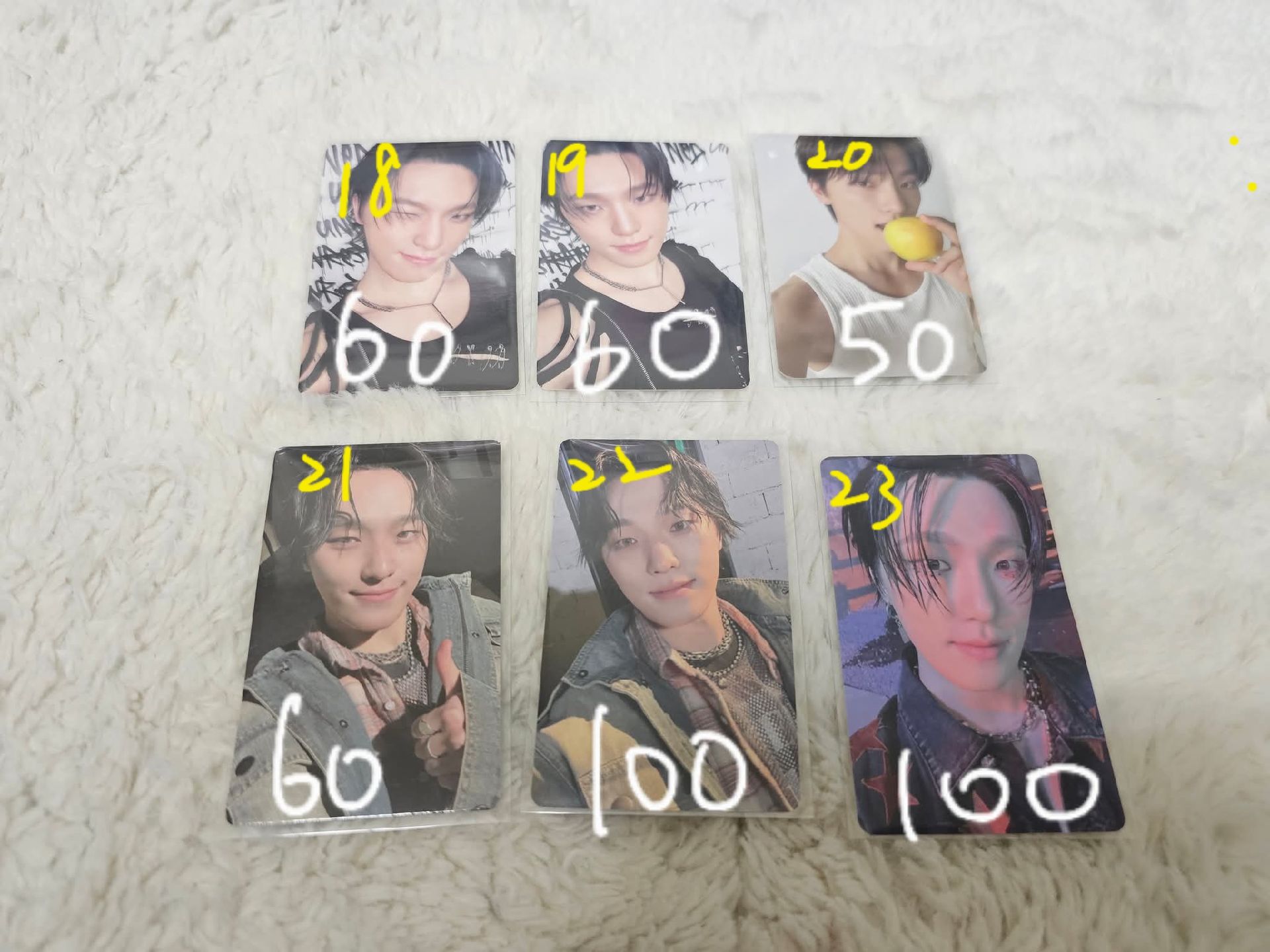 忙內line小卡 全收-$100（請私訊）