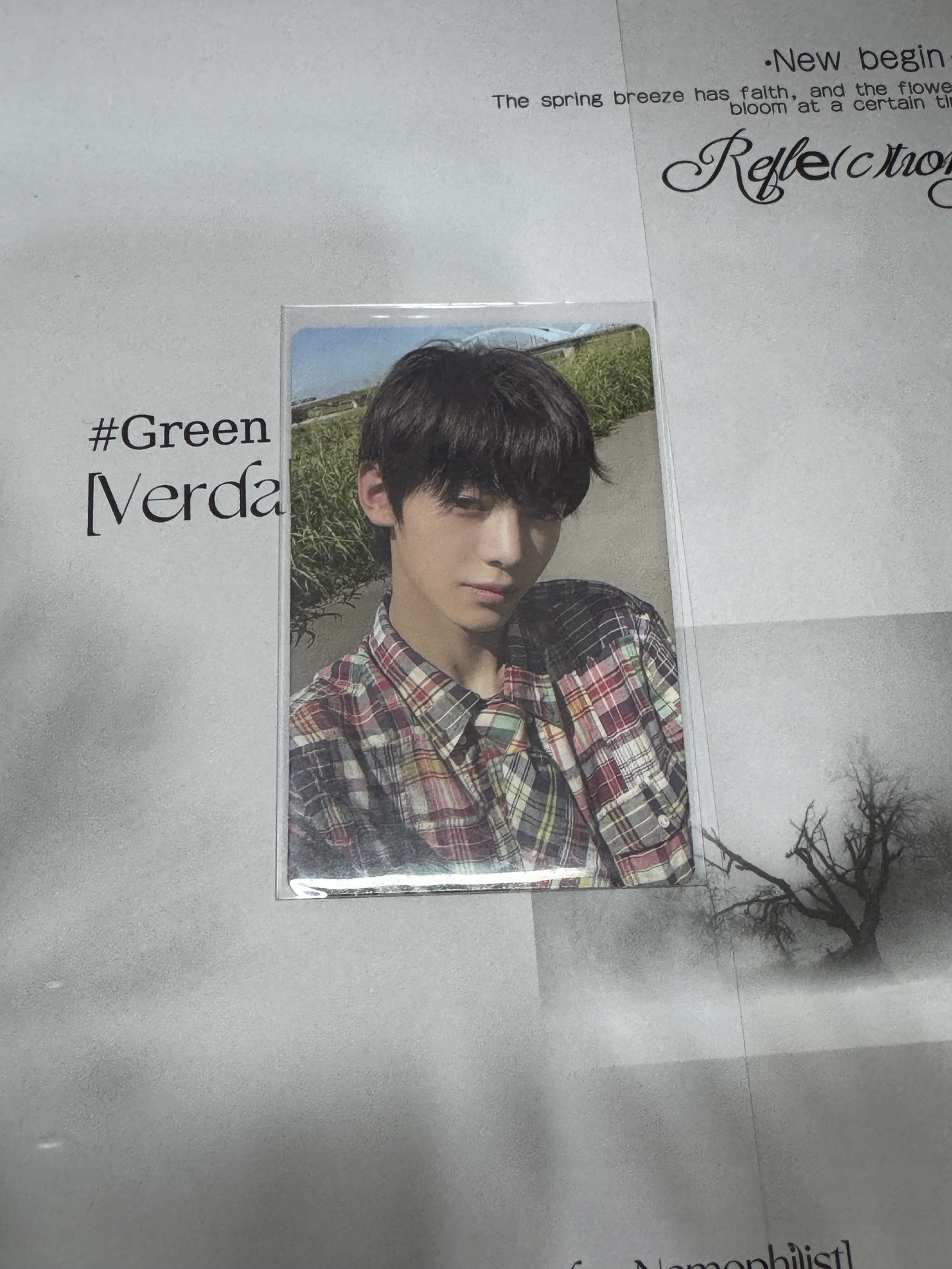 Sparkling Blue 專輯卡-韓振