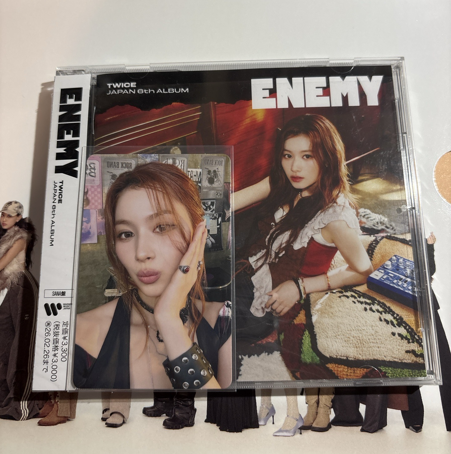 ENEMY SANA 個人盤 單封小卡