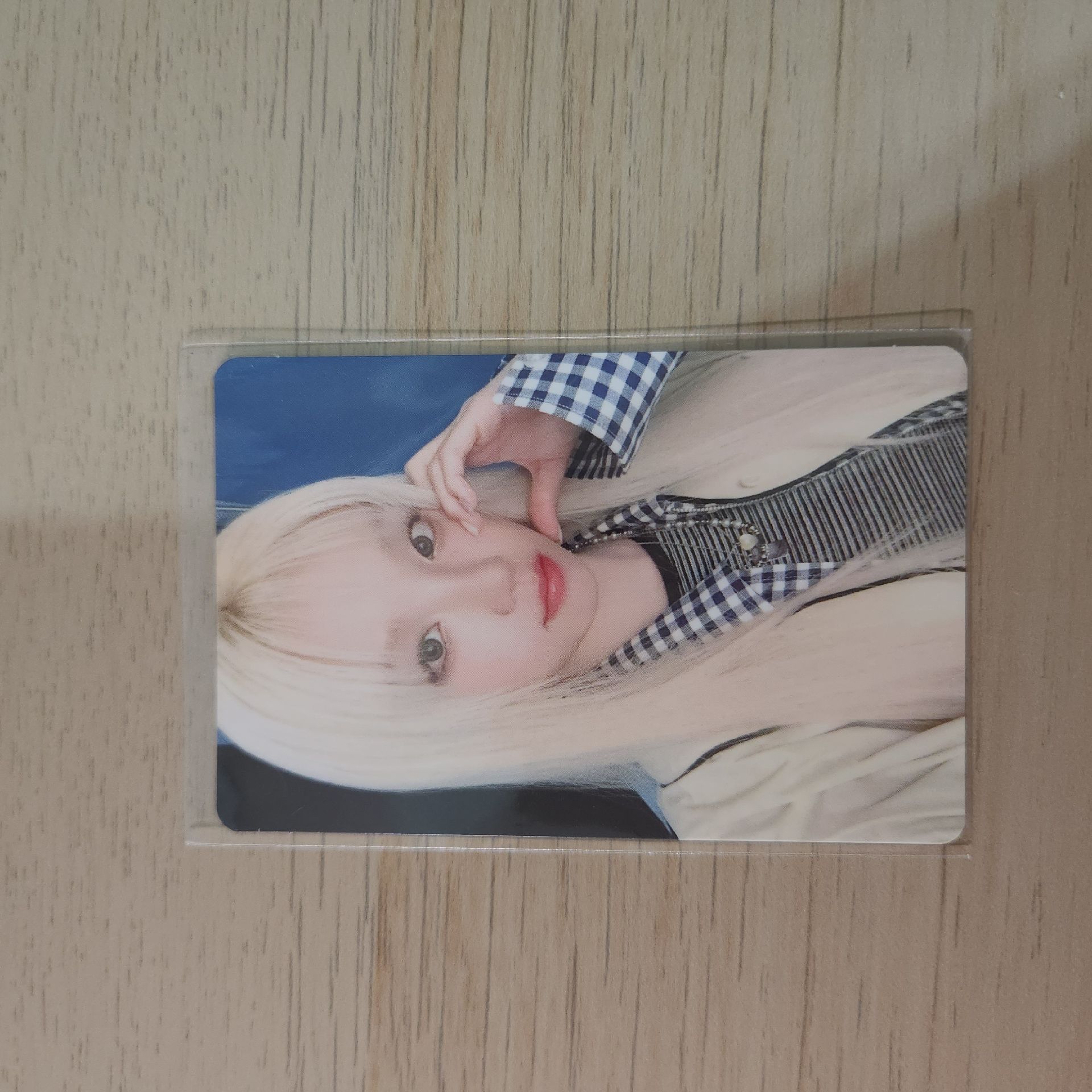 雨琦日專海報版專卡 日文卡背