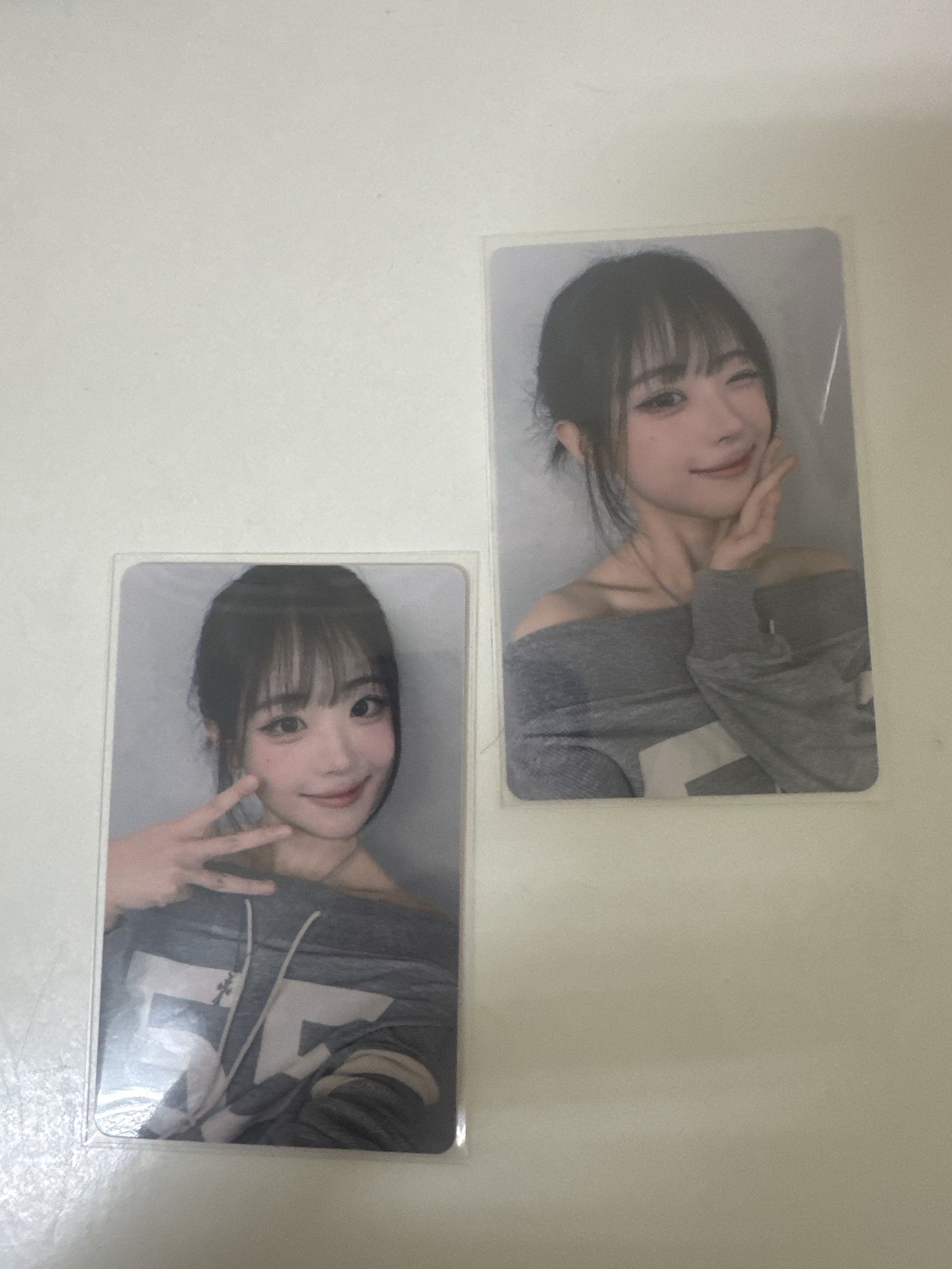 QWER HINA演唱會印製小卡