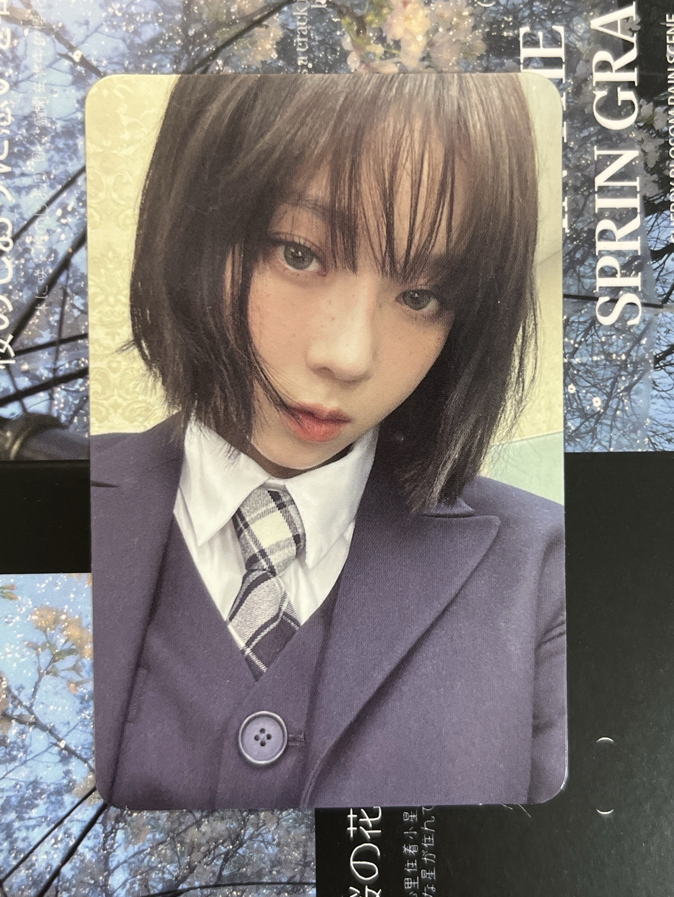 MY WORLD 專輯卡 intro冬 校服冬