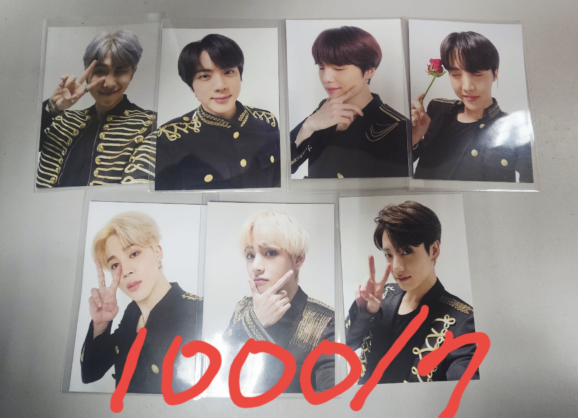 BTS LY愛心零錢包小卡