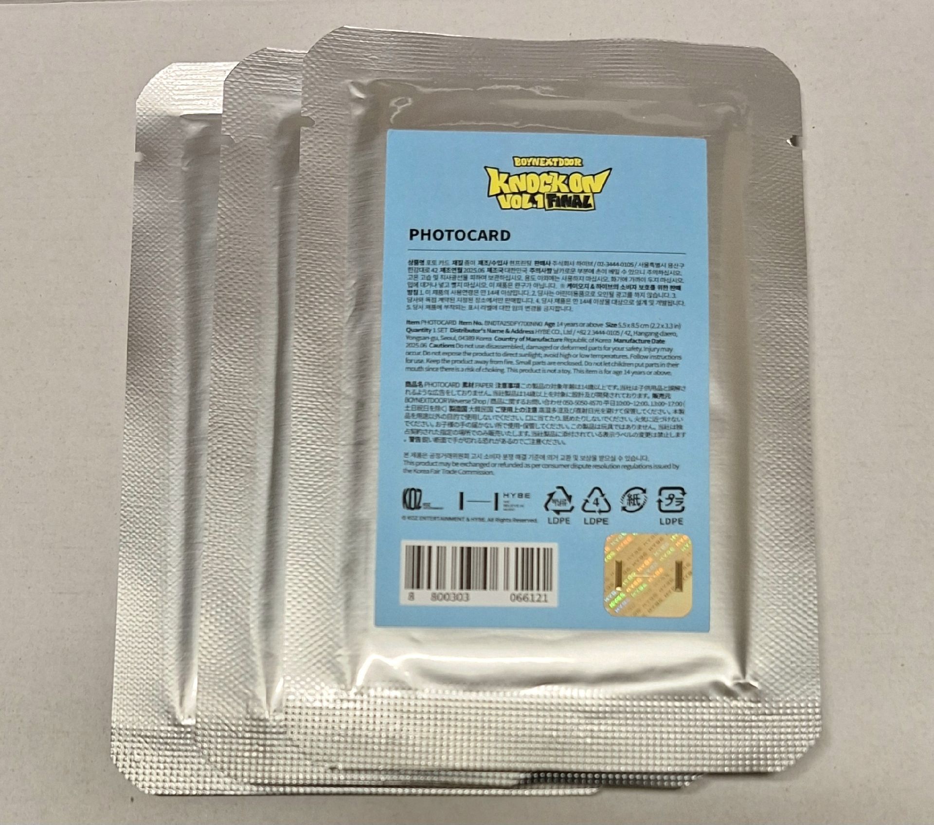 Knock On vol.1 final 韓安未拆卡包