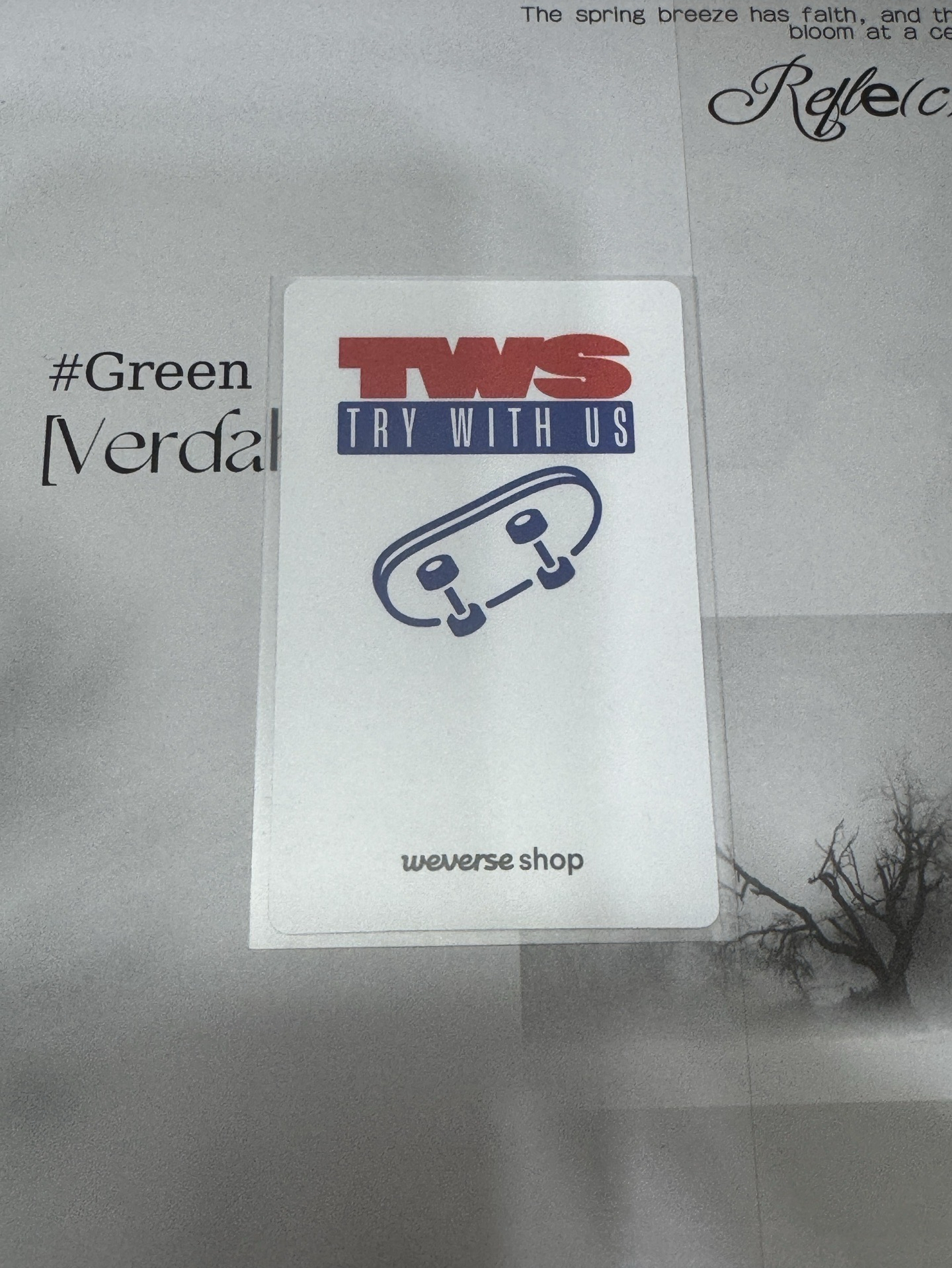 TRY WITH US wvs單封特典卡-志薫