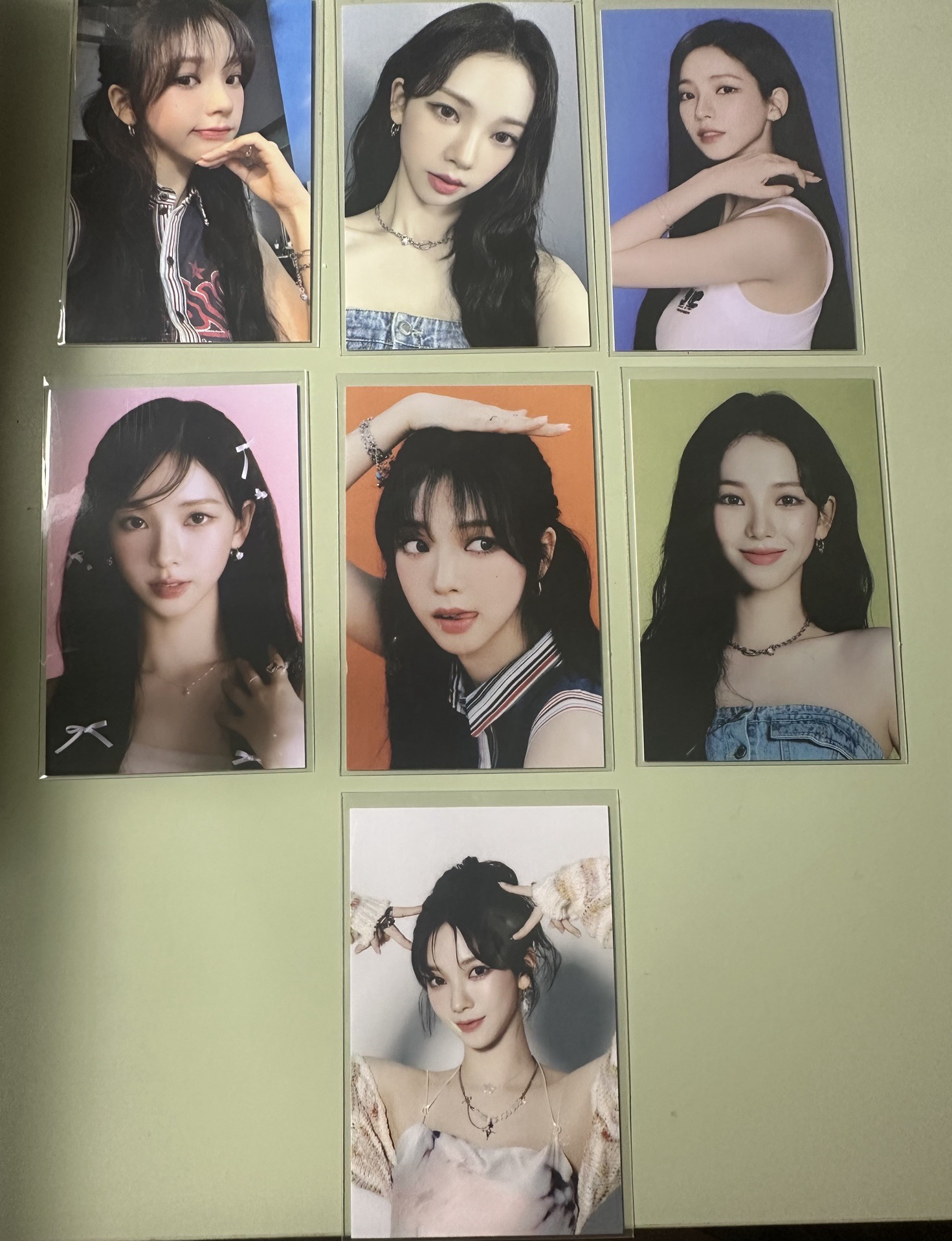 aespa Karina potd展覽 日本場 周邊 小卡