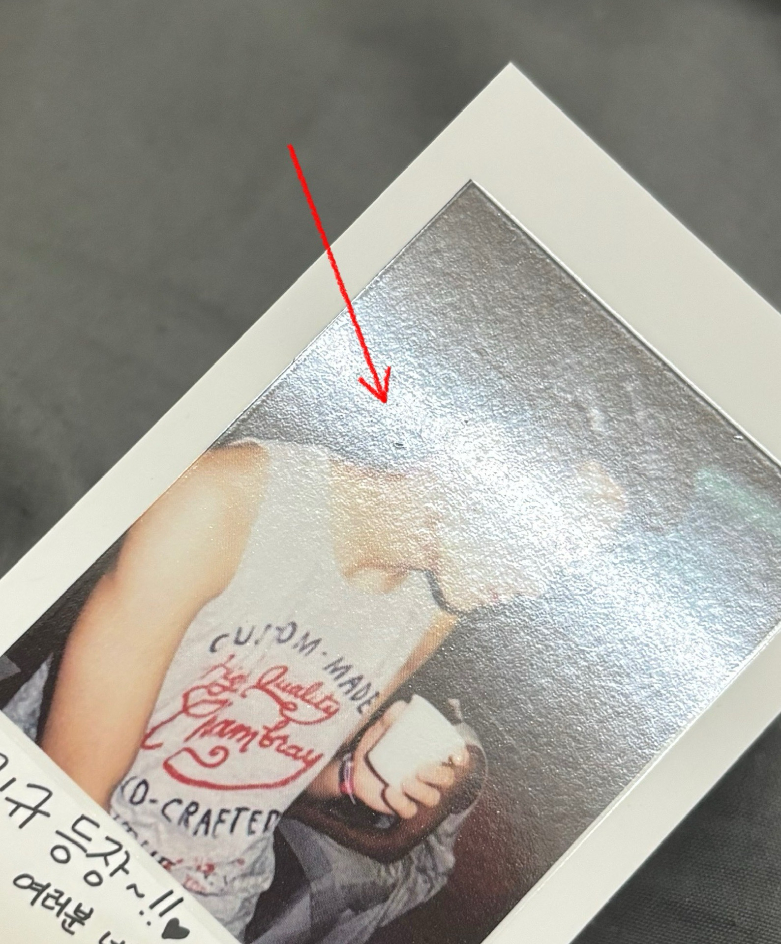 玟奎早期拍立得小卡