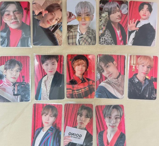 Going雜誌黑版 小卡一套