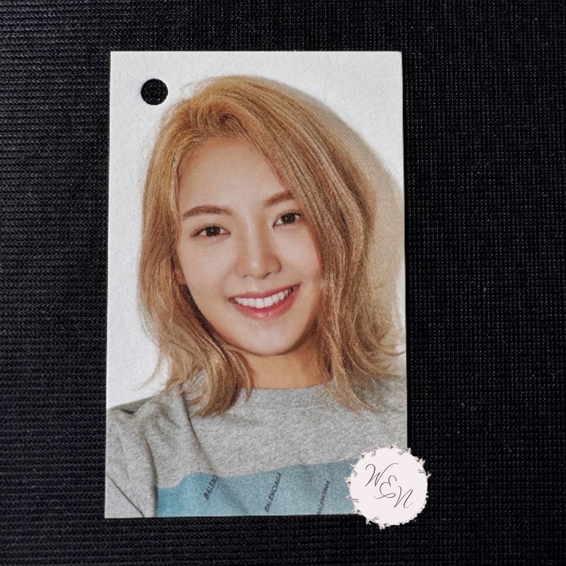 少女時代 孝淵 2019 年曆卡