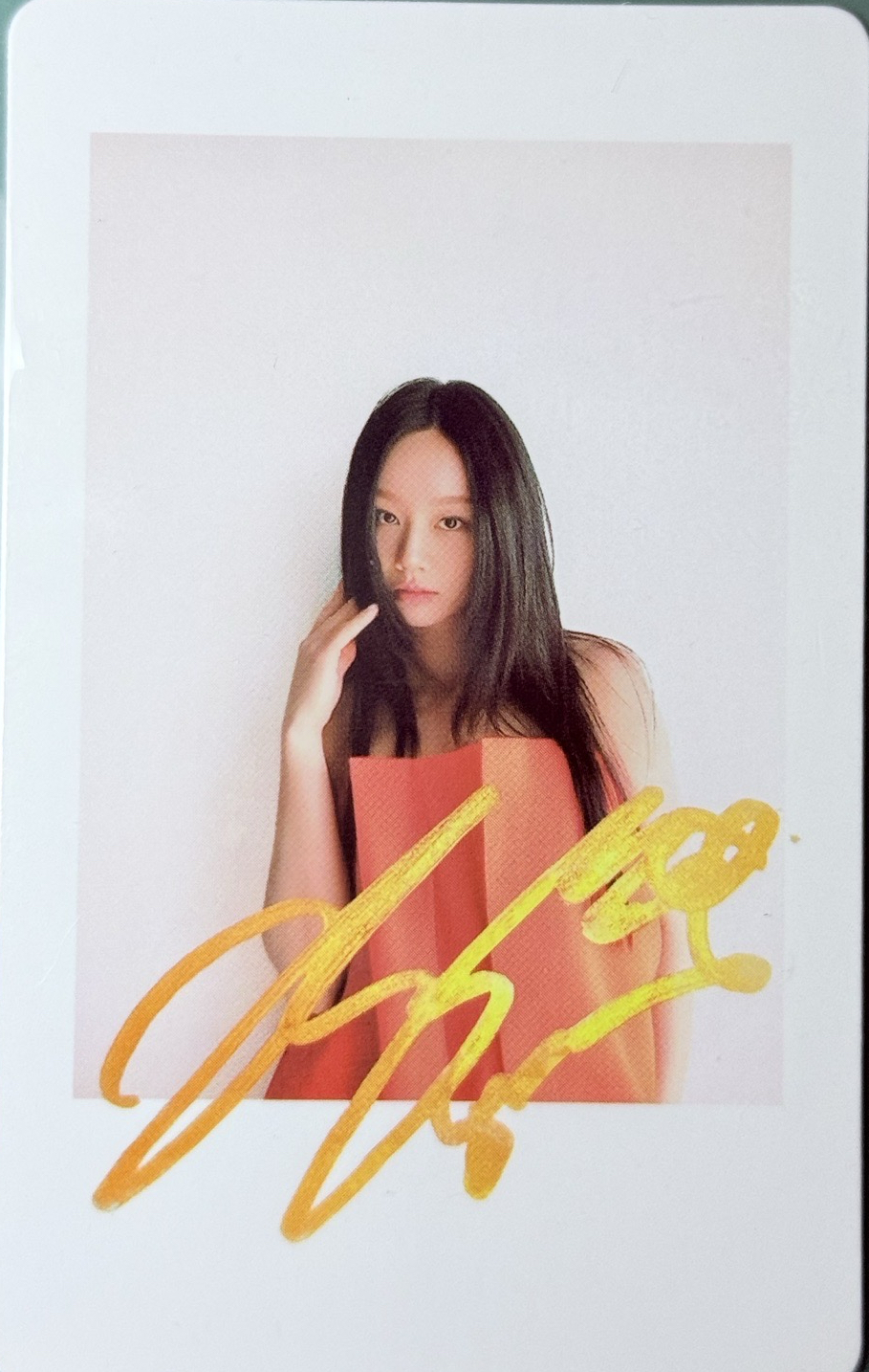 聚光雜誌C版複印拍立得簽名