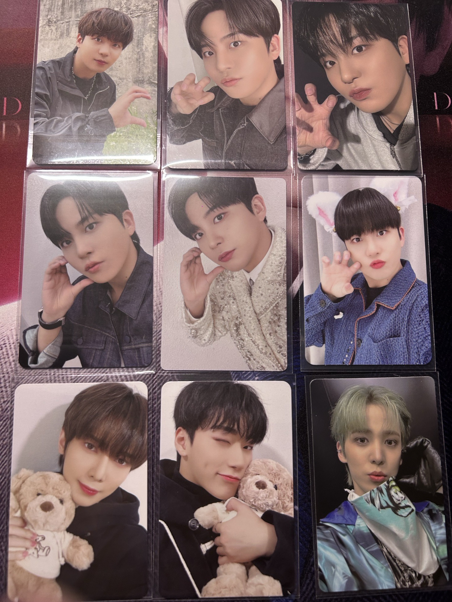 ［售］ATEEZ 官方小卡 傘 潤浩 鍾浩 呂尚