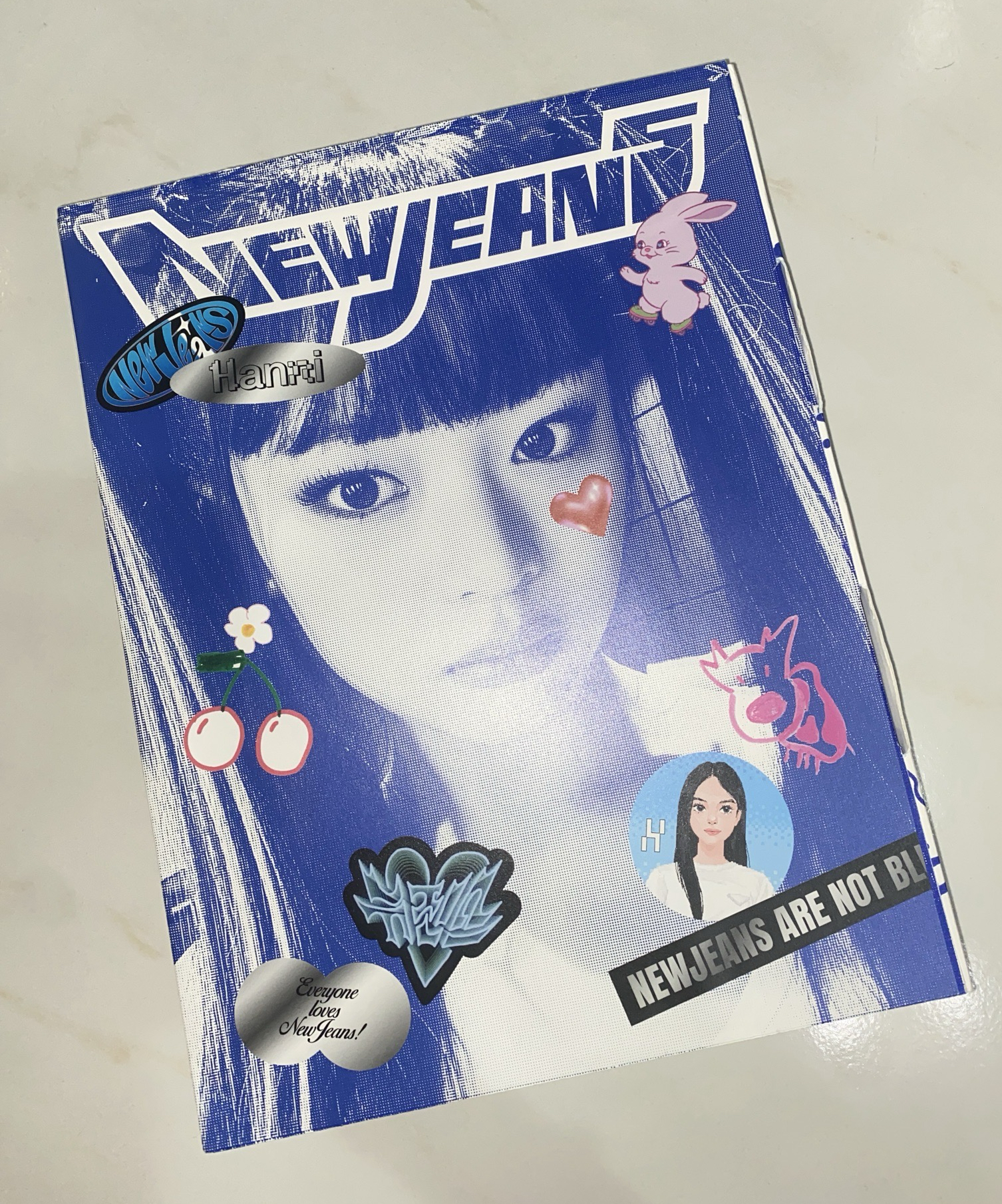 Newjeans Hanni 藍書已拆全專