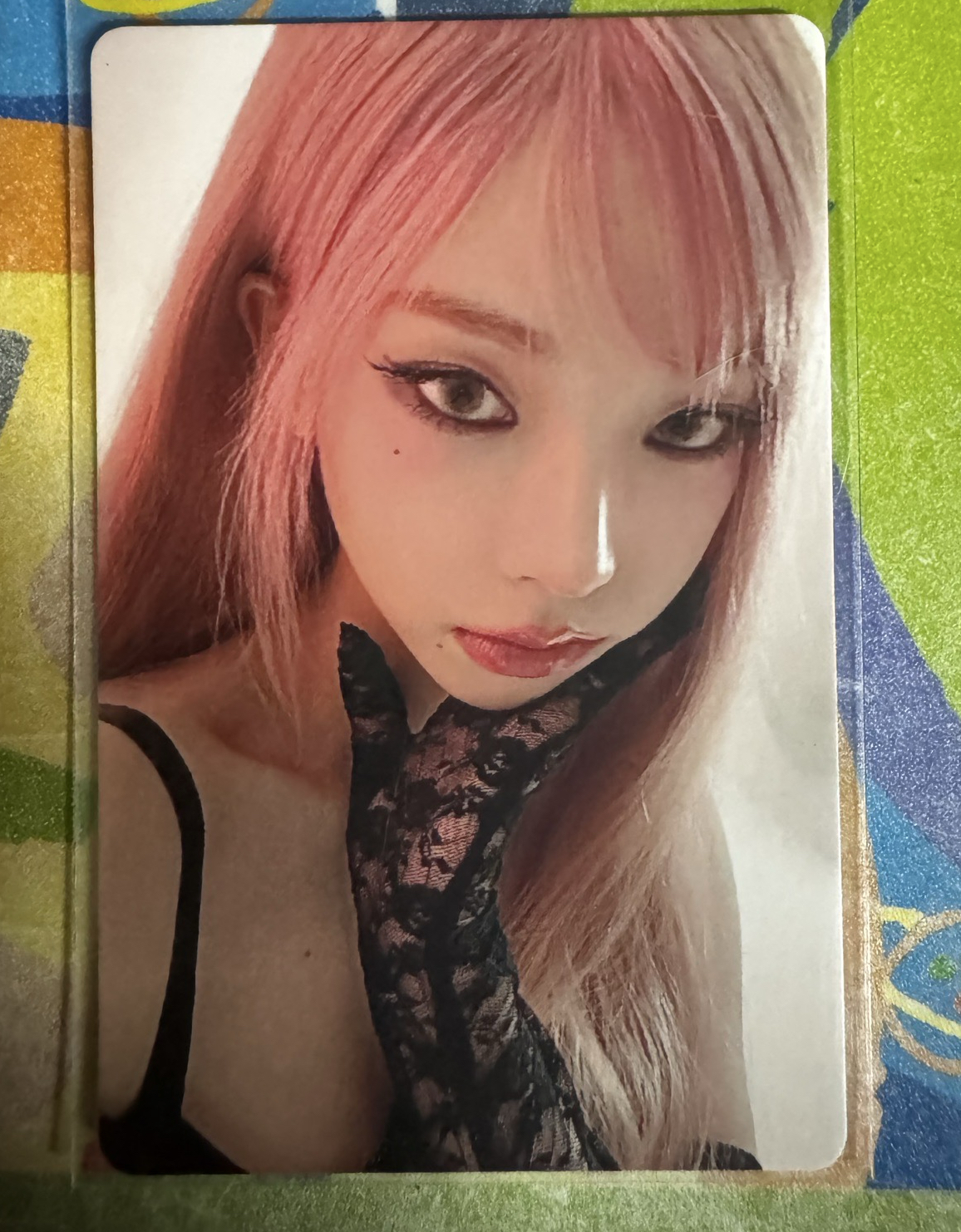 aespa karina pusspuss 雜誌卡