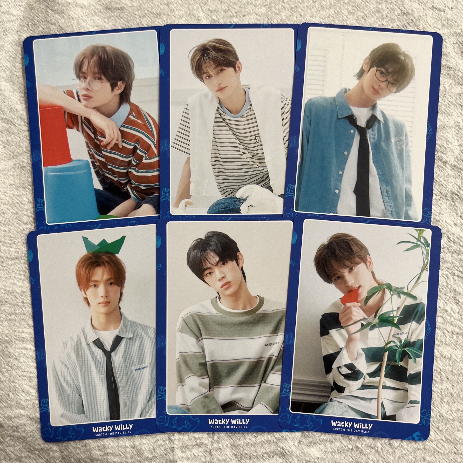 Wacky Willy 代言卡一套