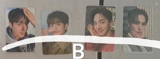 B:HL通路個人專預購特典（四人不拆）