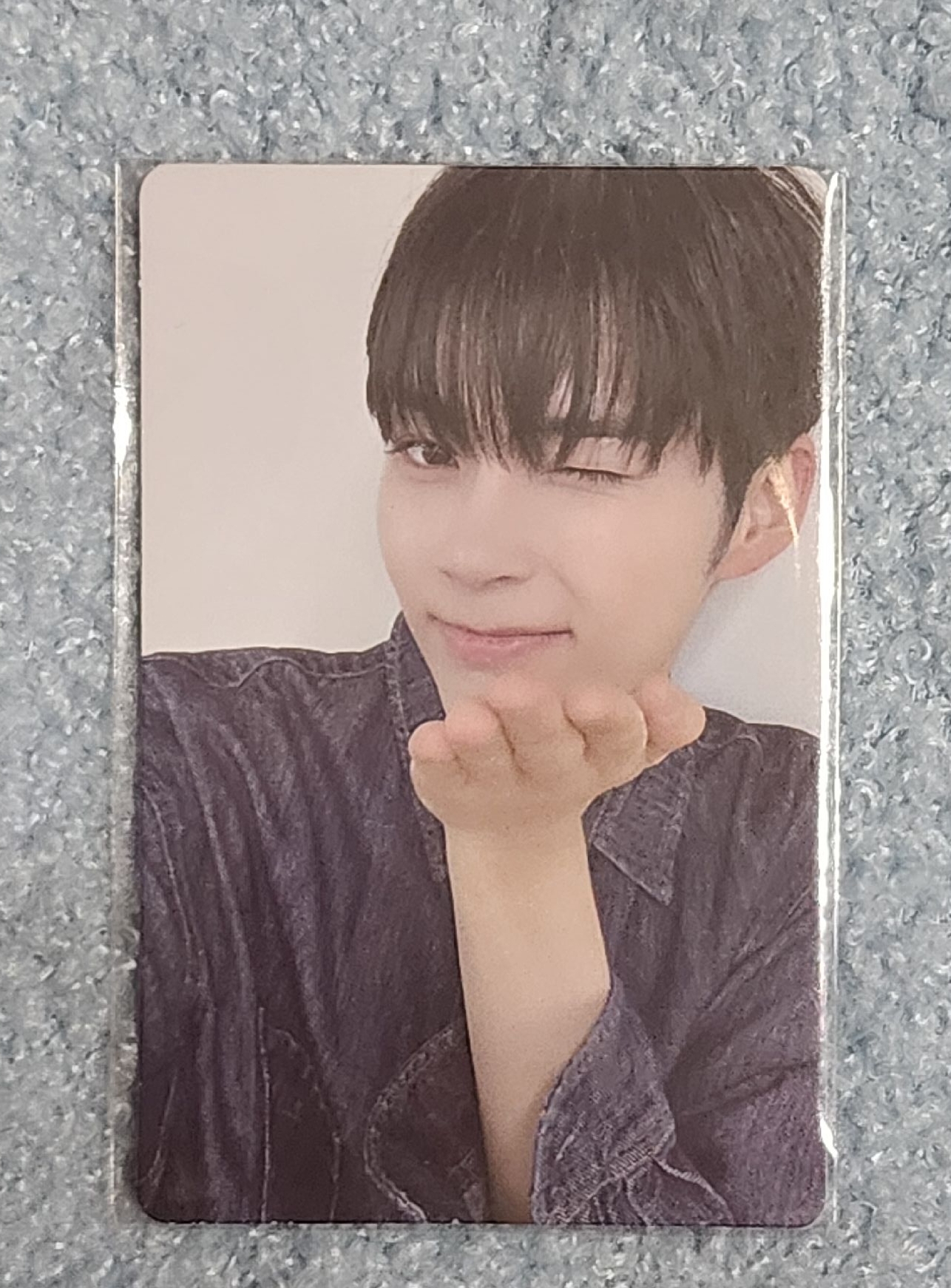 迷三 Plus Chat 特典卡 眨眼手指 ver. - 韓彬